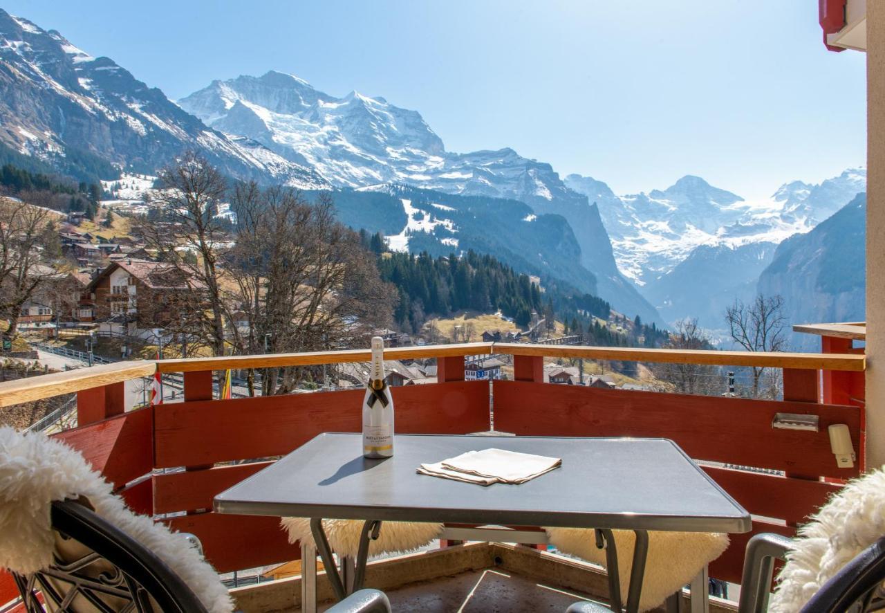 Eiger Residence Wengen Exterior foto